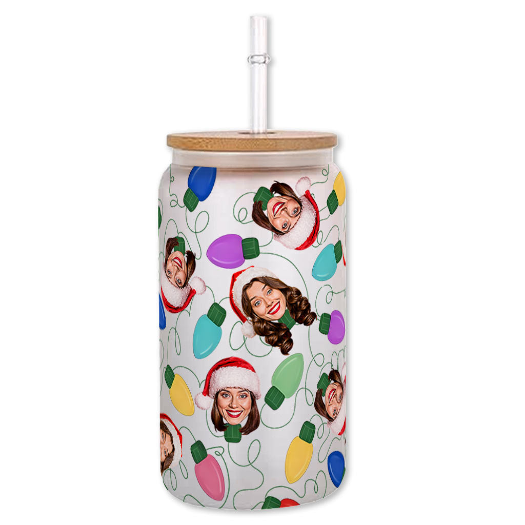 Besties Forever - Gift for friend - Personalized Can Glass