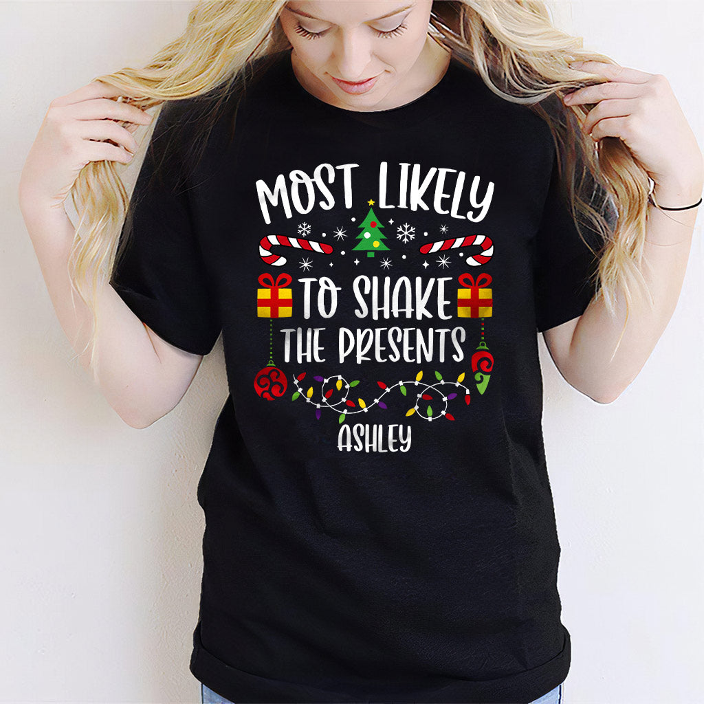 Family Christmas - Personalized Family T-shirt And Hoodie