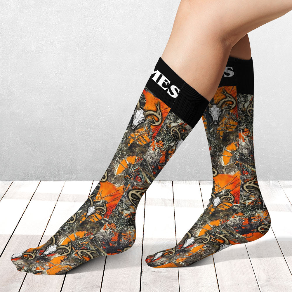 Passionné de chasse ? Chaussettes de chasse personnalisées