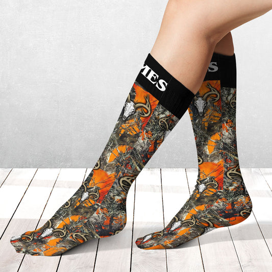 Passionné de chasse ? Chaussettes de chasse personnalisées