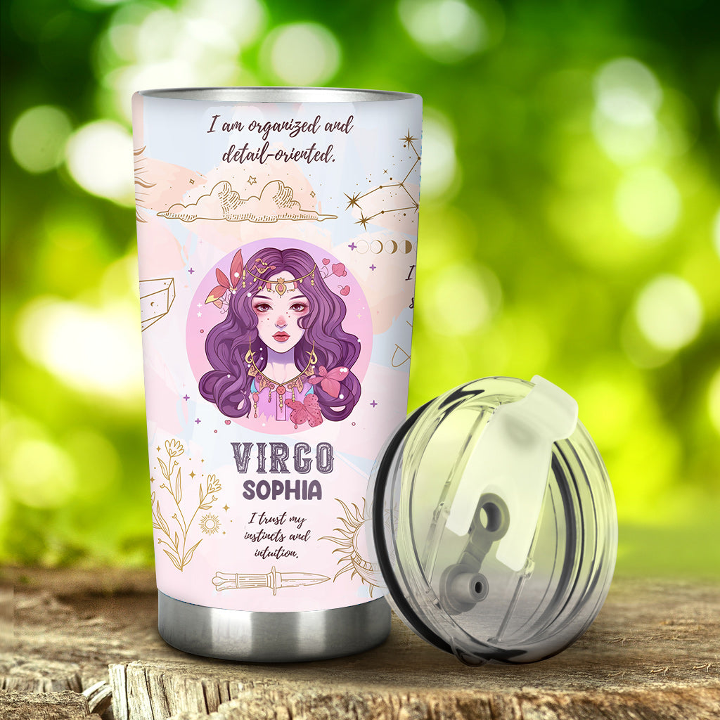 Zodiac Sign Tumbler - Personalized Tumbler