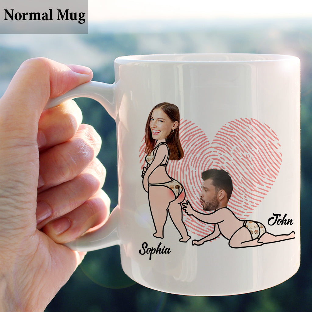 You Have My Heart - Personalized Couple Mug