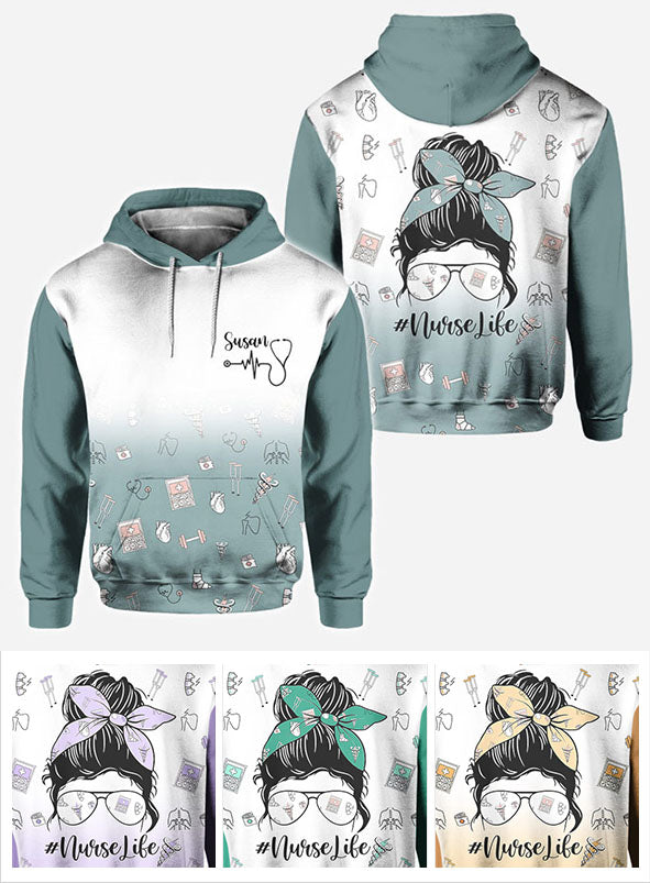 Krankenschwesterjacke - Personalisiertes Krankenschwester-Shirt