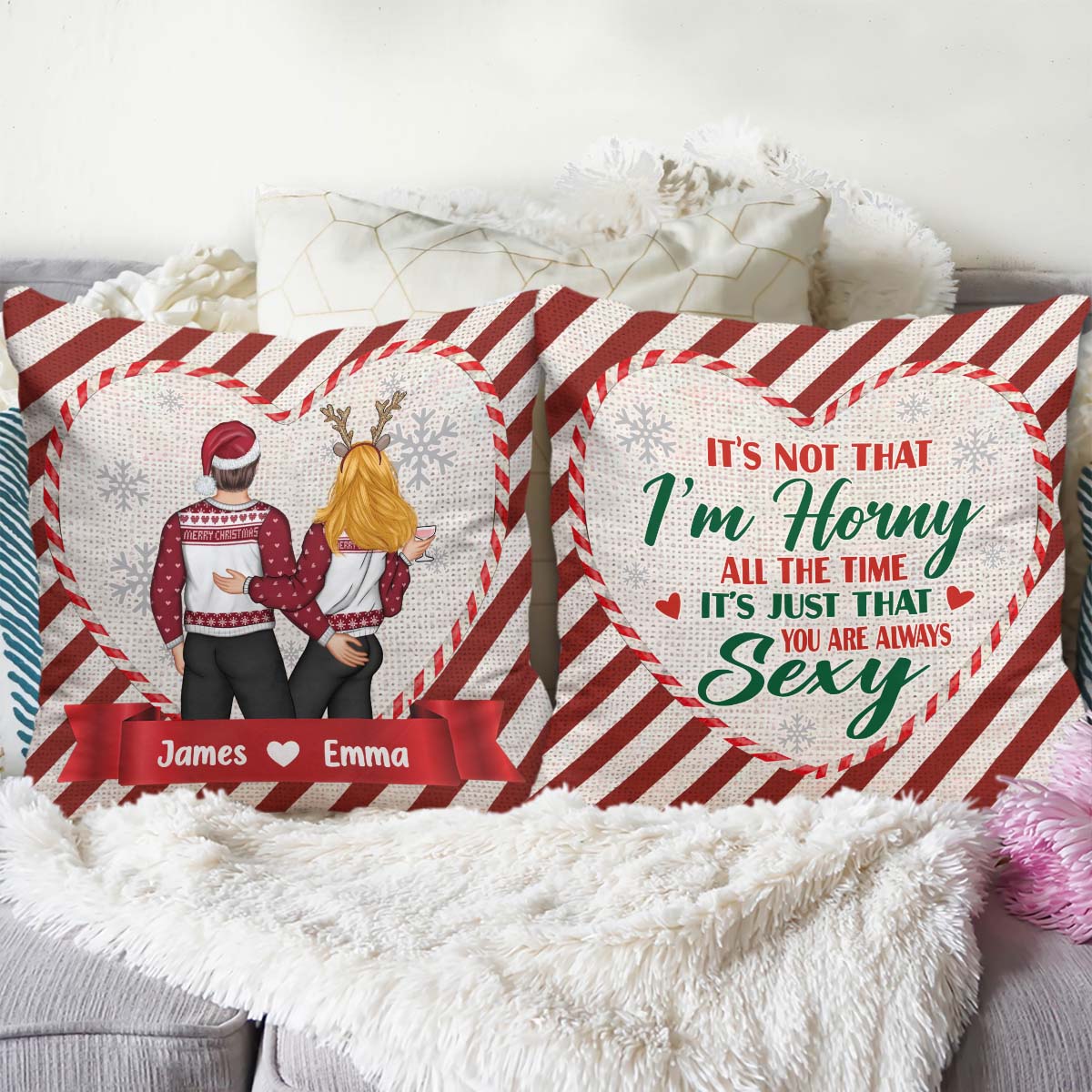 You Are Always Sexy - gift for husband, wife, boyfriend, girlfriend - Personalized Throw Pillow