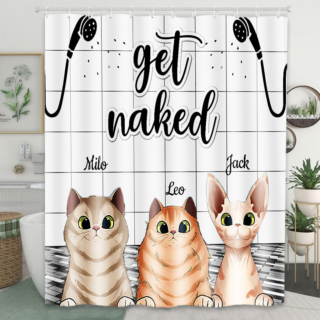 I Saw That - Personalized Dog Shower Curtain