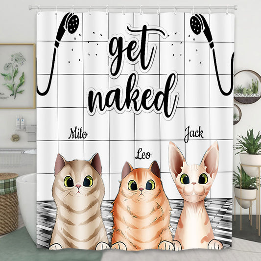 I Saw That - Personalized Dog Shower Curtain
