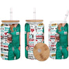 Nurse Life Funny Sayings - Personalized Nurse Can Glass