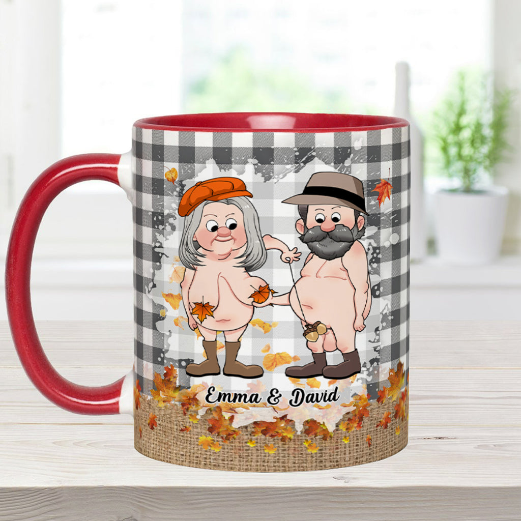Annoying Each Other - Personalized Couple Accent Mug