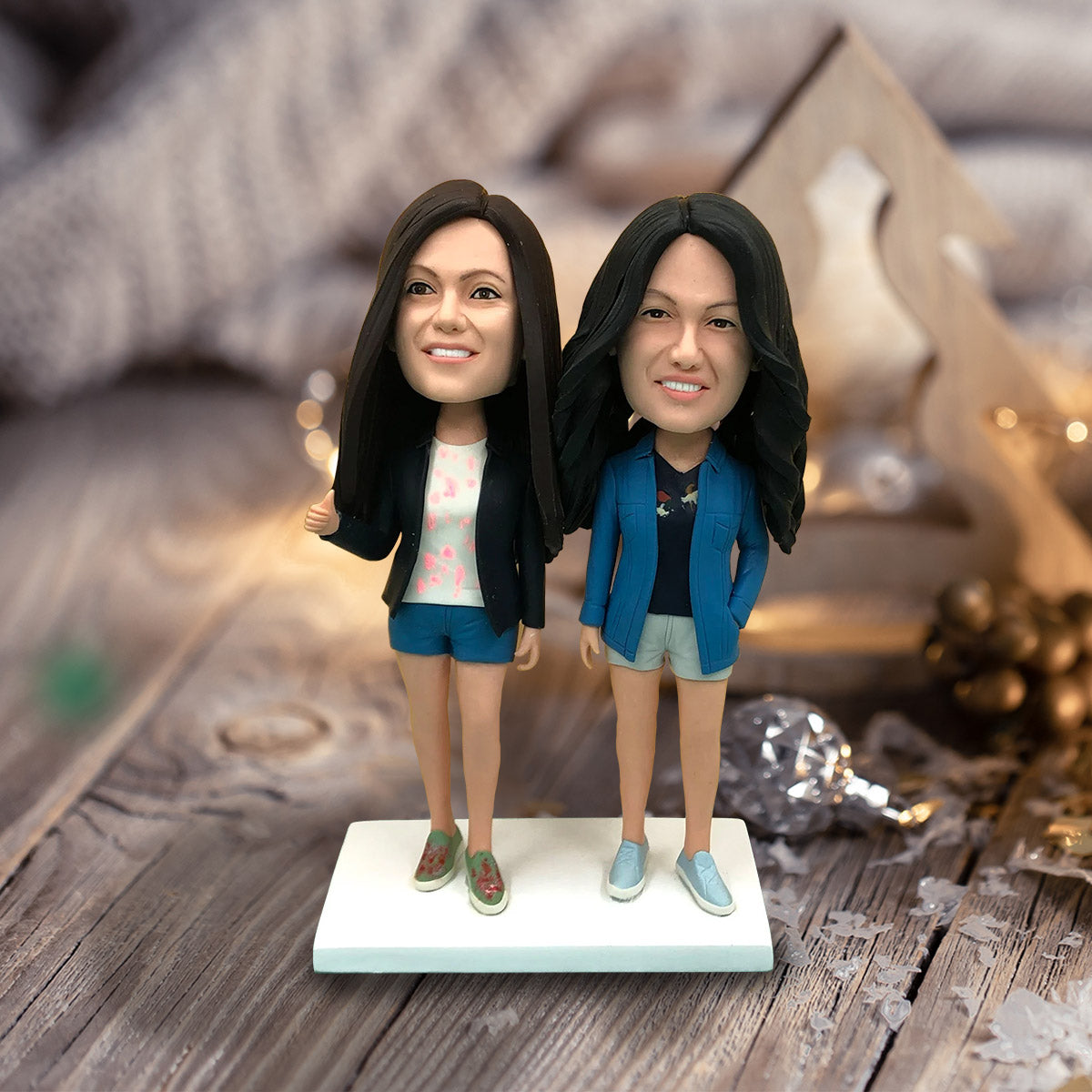 Custom Figure - Personalized Bestie Bobblehead