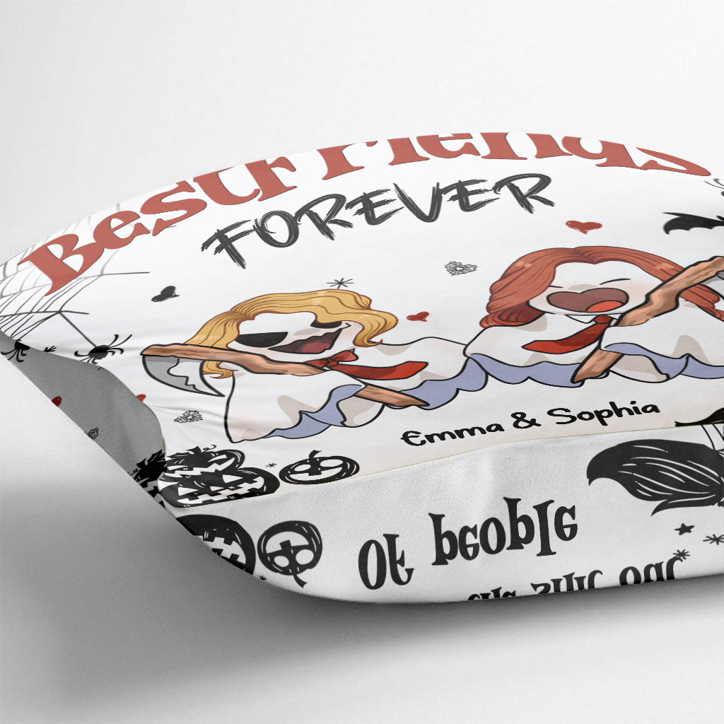 Bestfriend Forever - Personalized Bestie Throw Pillow