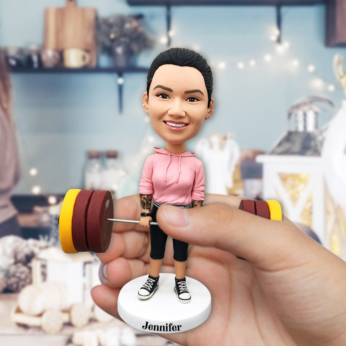 Love Fitness - Personalized Fitness Bobblehead