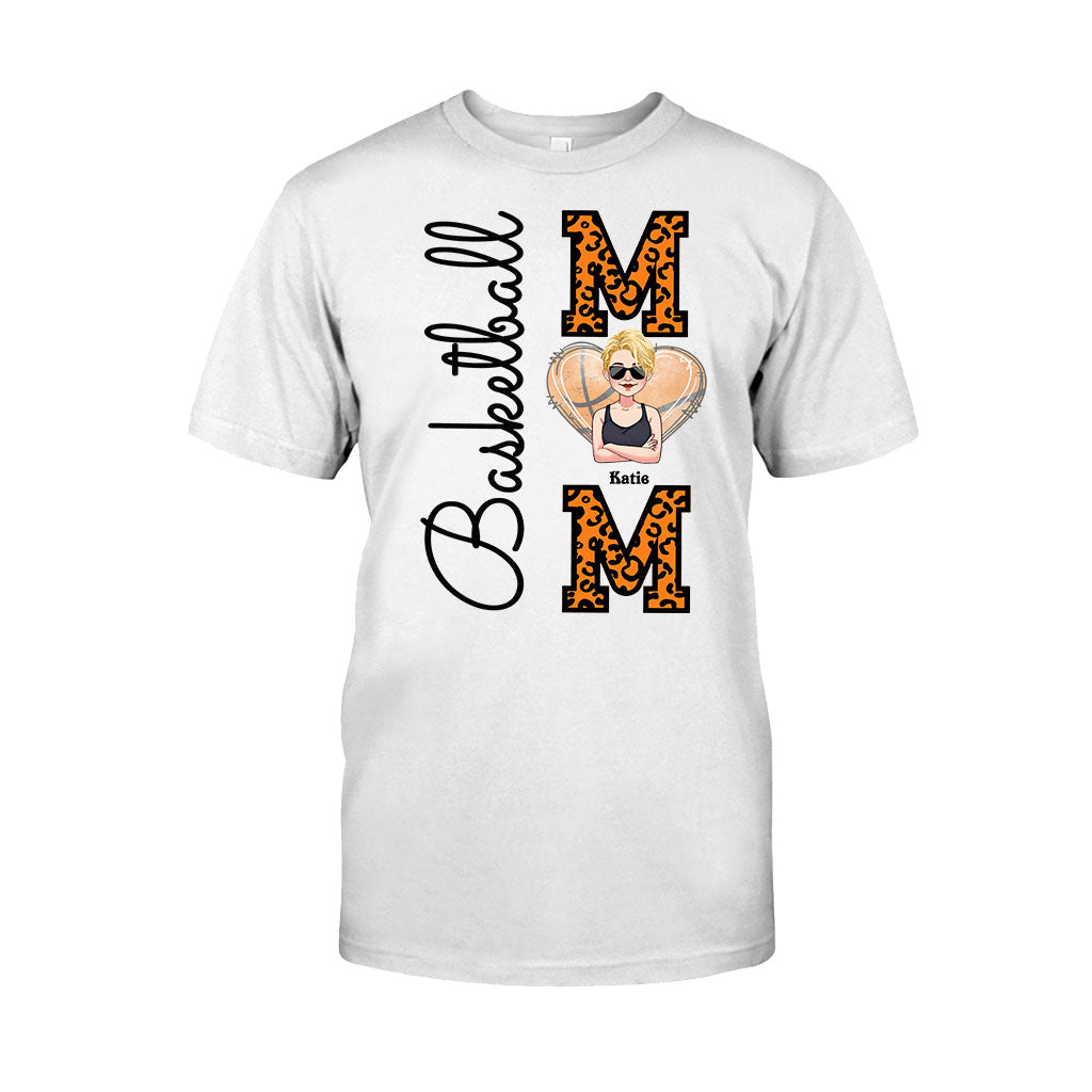 Basketball Mom - Personalized Basketball T-shirt and Hoodie