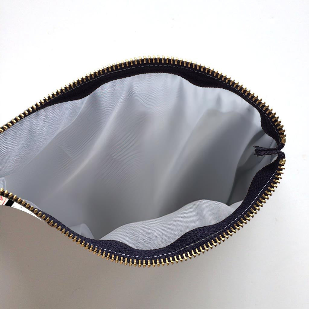 Pochette personnalisée au crochet Peace Love Crochet