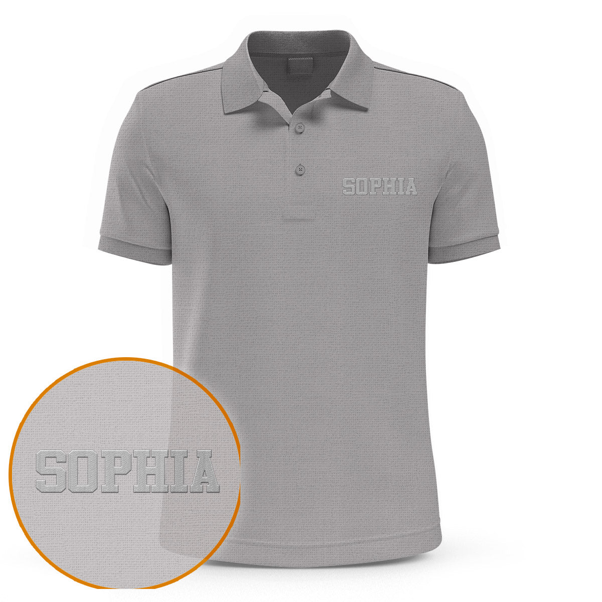 Poloshirt mit individueller Namensstickerei – personalisiertes Shirt für Stiefmütter