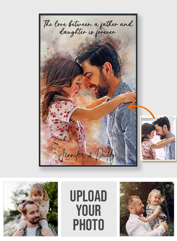 Best Dad Ever - Personalized Father Canvas And Poster