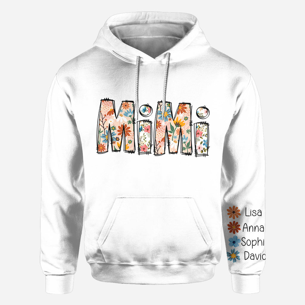 Beste Oma aller Zeiten - Personalisiertes Oma-Shirt