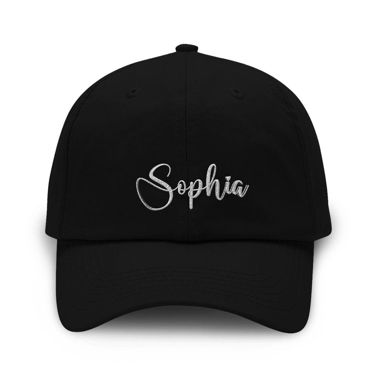 Personalisierte, bestickte klassische Kappe für die Tochter – individueller Name