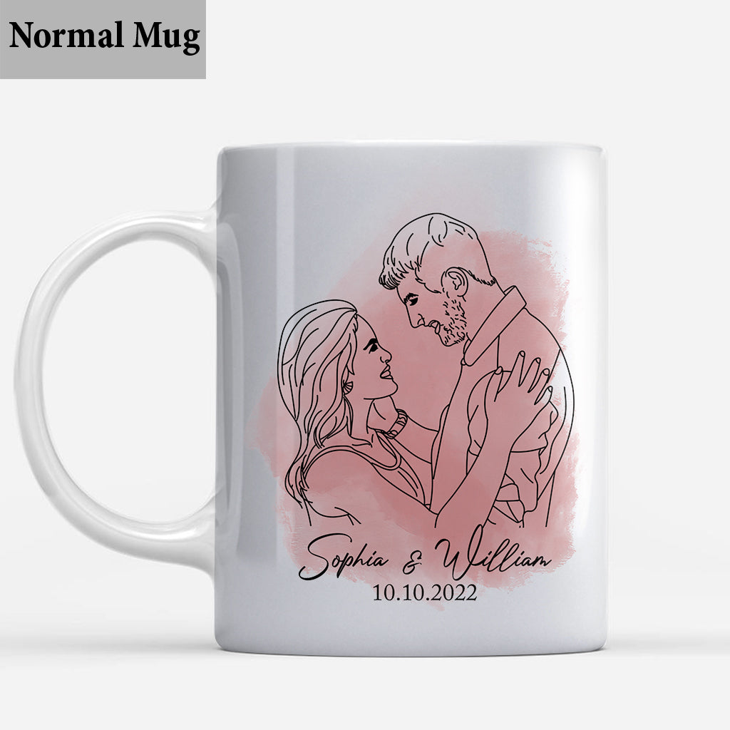 Best Thing On the Internet - Personalized Husband And Wife Mug