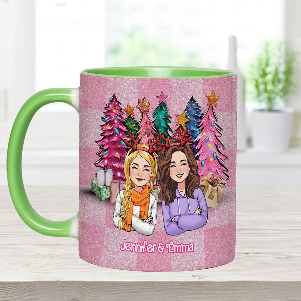 Come On Besties Let's Go Party - Personalized Bestie Accent Mug