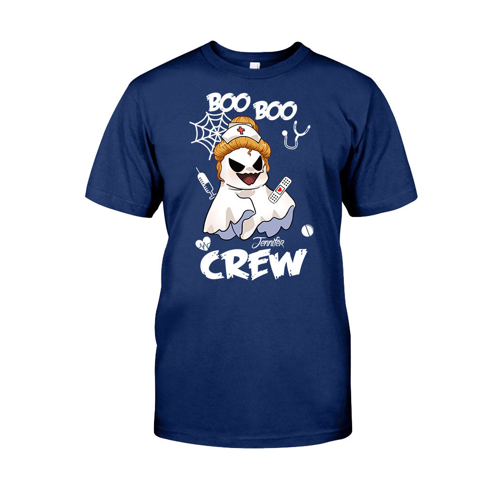Boo Boo Crew - Personalized Nurse T-shirt And Hoodie