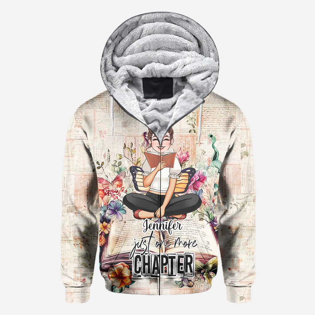 Just One More Chapter - Personalized Book All Over Shirt