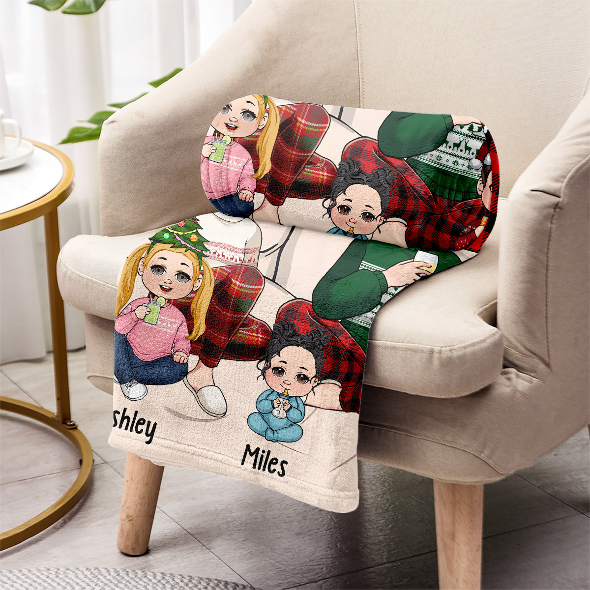 Make The World Warmer - Personalized Grandma Blanket