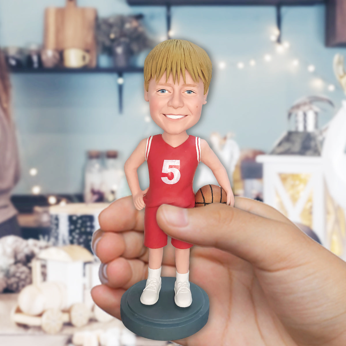 Love Basketball - Personalized Basketball Bobblehead