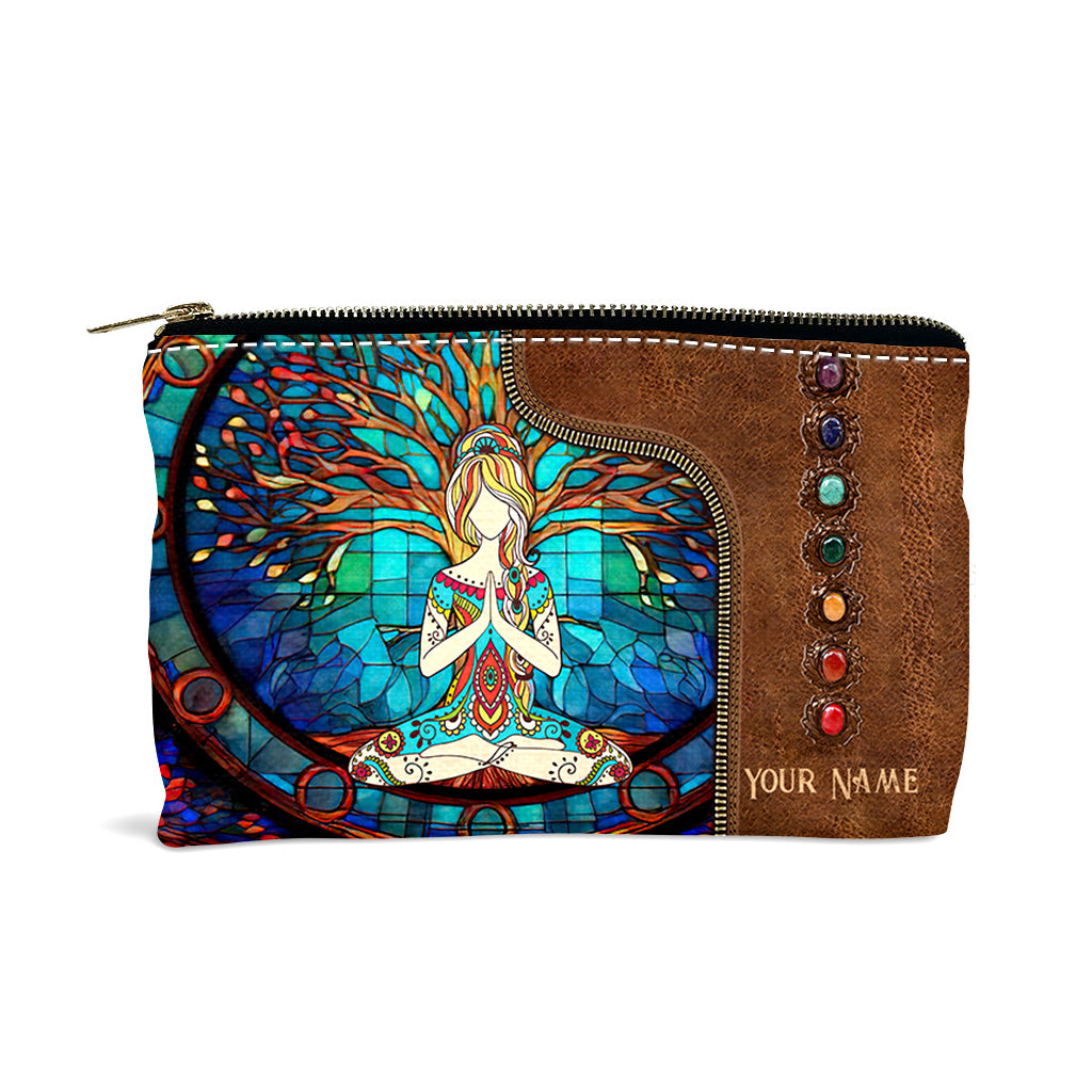 Namaste Green - Pochette de yoga personnalisée