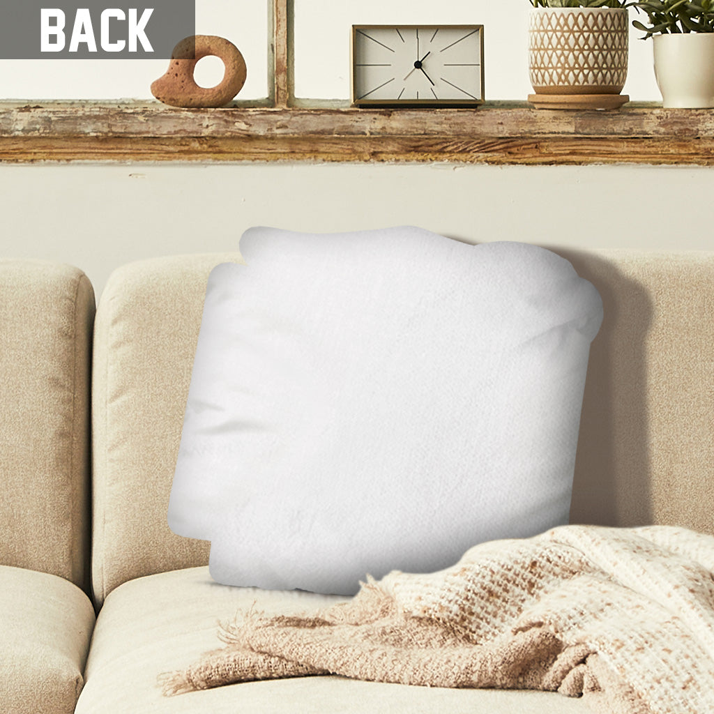 Just A Girl Who Loves Books - Personalized Book One-sided Shaped Pillow