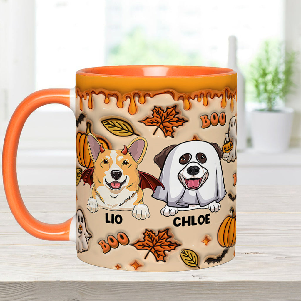 Boo - Personalized Dog Accent Mug