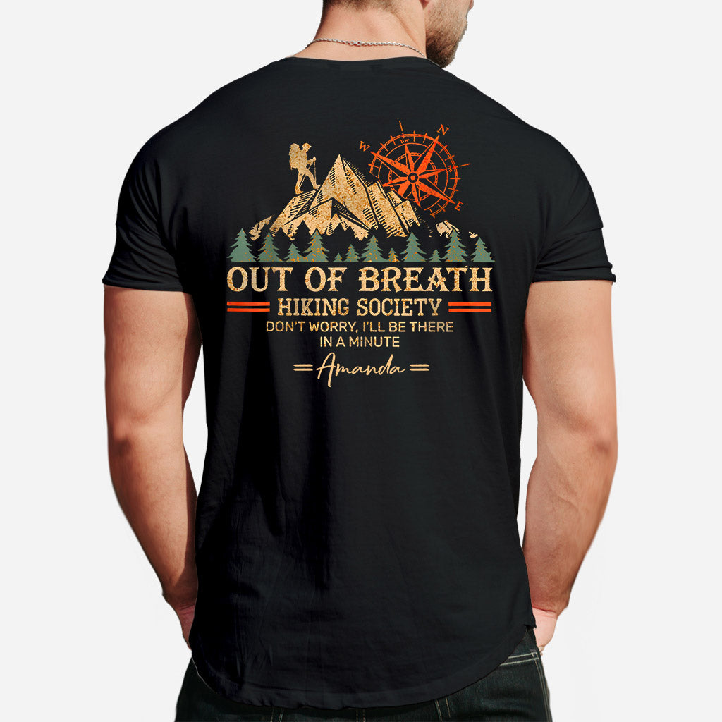 Hiking Society - Personalized Hiking T-shirt And Hoodie