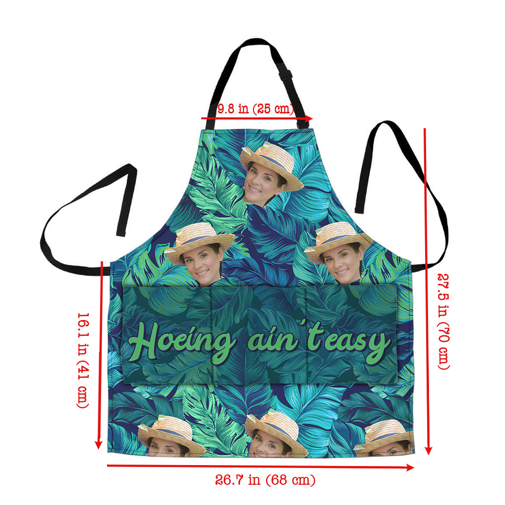 And Into The Garden - Gardening gift for mom, dad, grandma, him, her, wife, husband, girlfriend, boyfriend - Personalized Apron