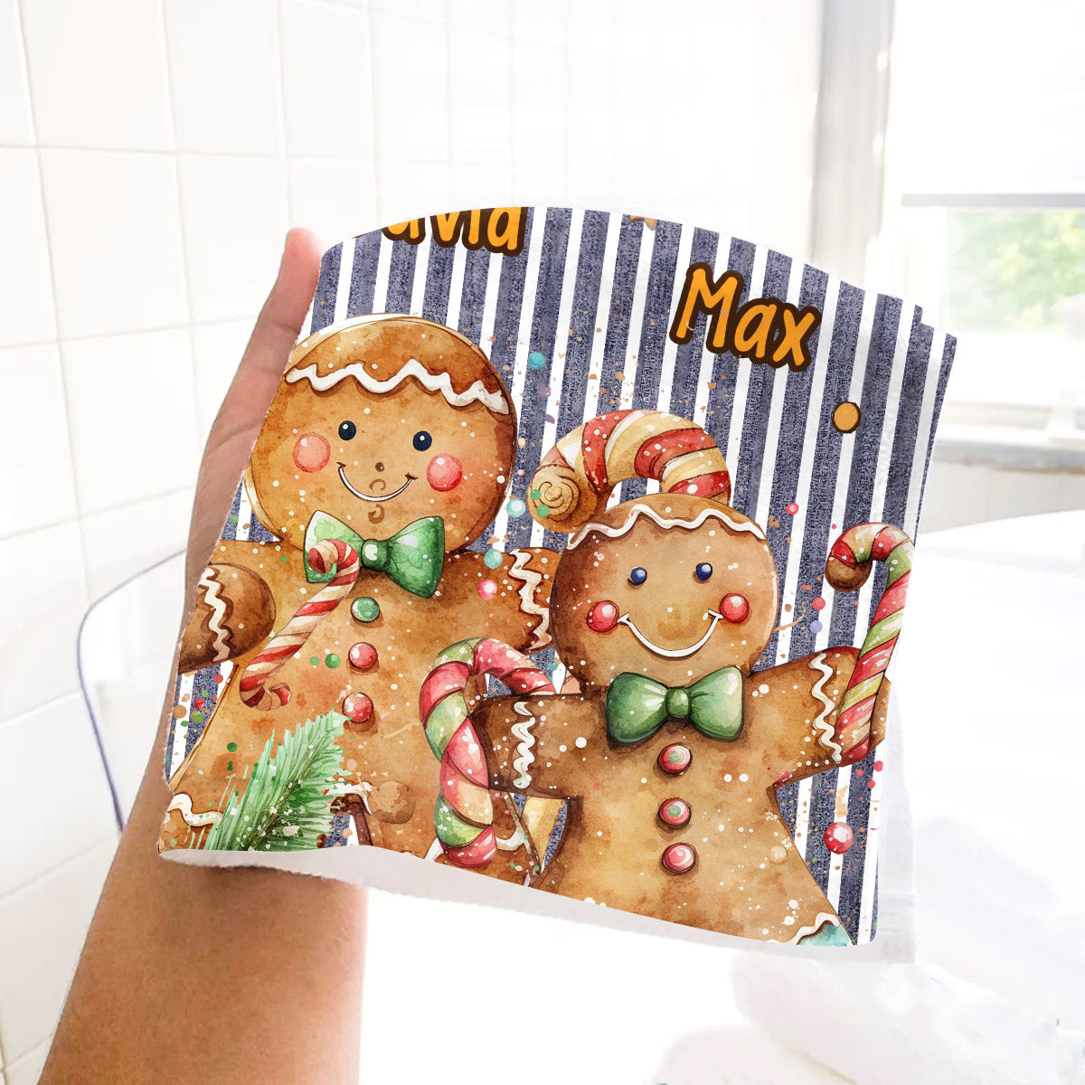 Grandma's Perfect Batch - Gift for grandma, mom - Personalized Towel