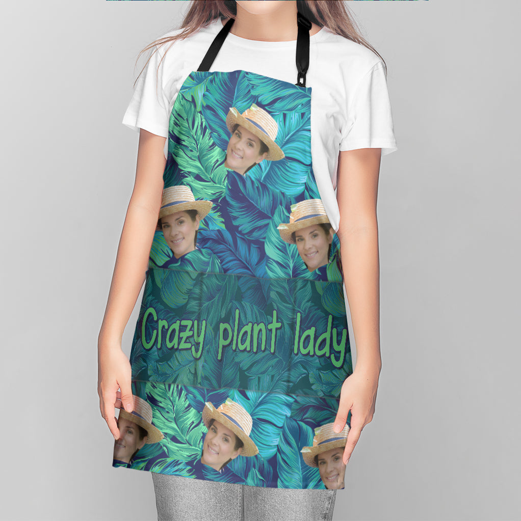 And Into The Garden - Gardening gift for mom, dad, grandma, him, her, wife, husband, girlfriend, boyfriend - Personalized Apron