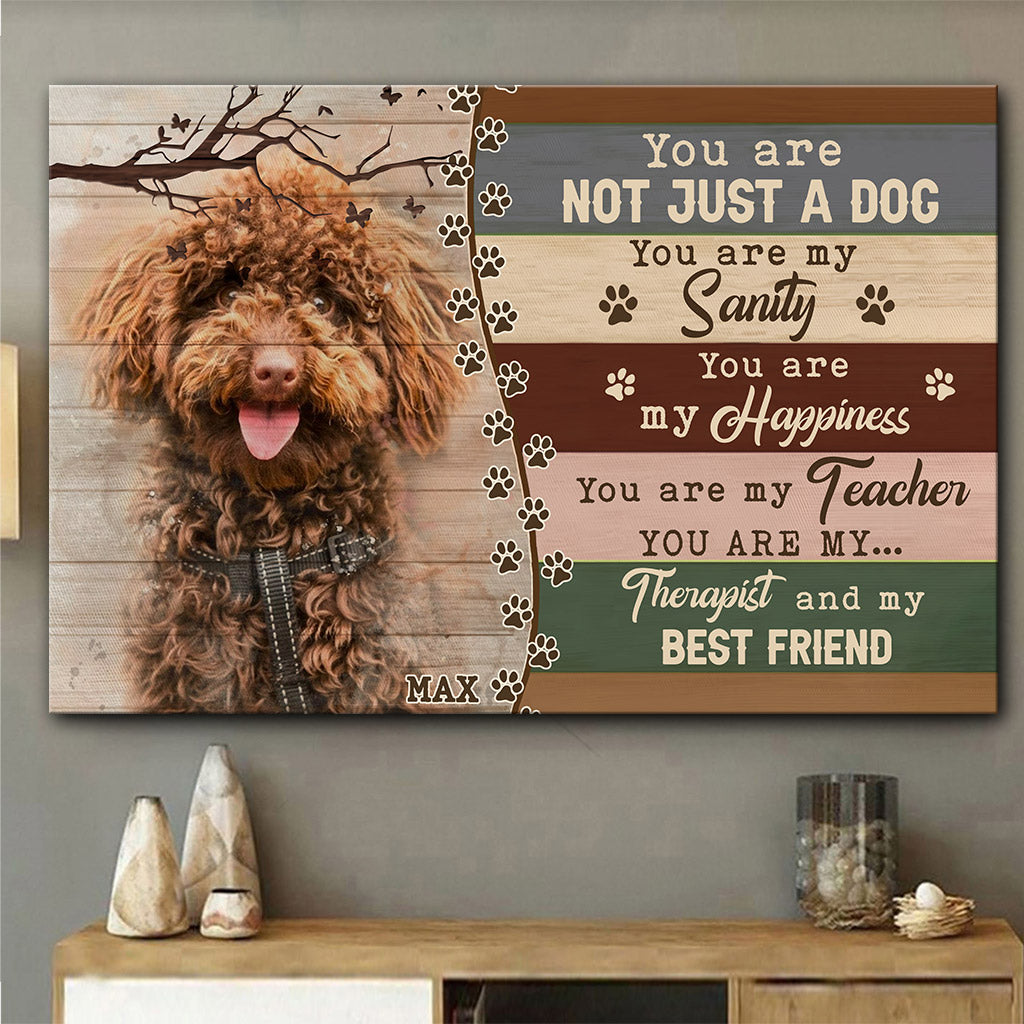 Meilleurs amis - Toile et affiche personnalisées pour chiens