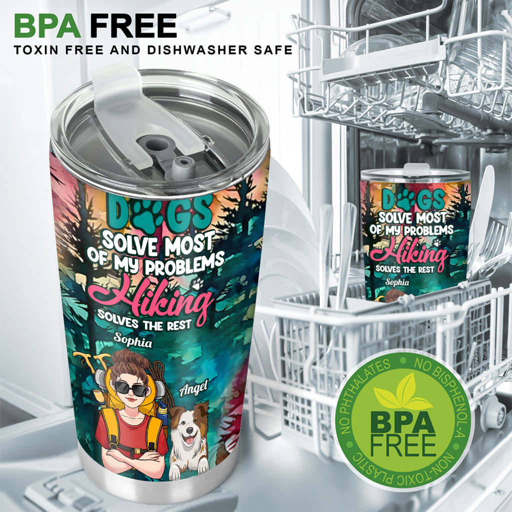 Wandern und Hunde – Personalisierter Wanderbecher