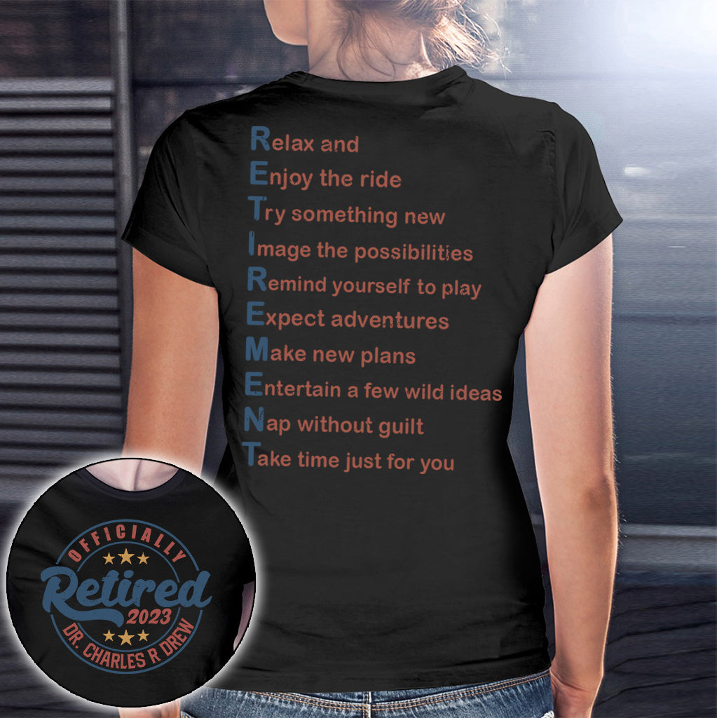 T-shirt et sweat à capuche « Relax And Enjoy The Ride » (modèle retraité)
