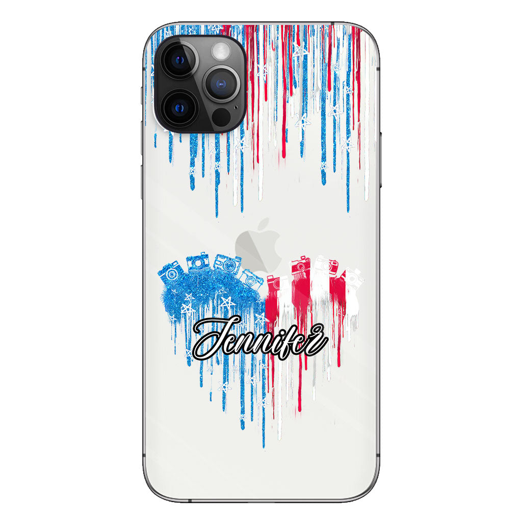 Love Photography - Personalized Photography Clear Phone Case