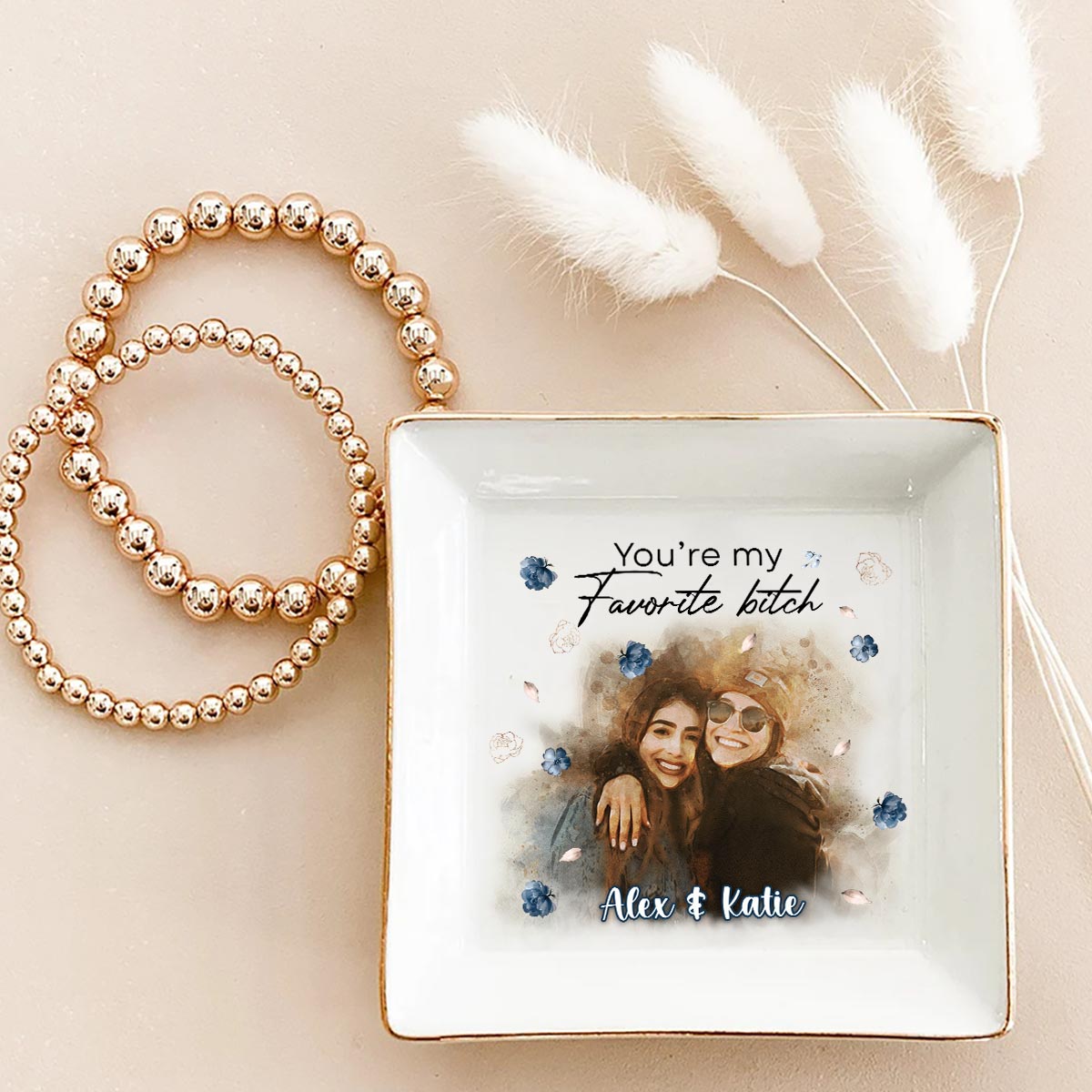 You’re My Favorite - Personalized Bestie Jewelry Dish