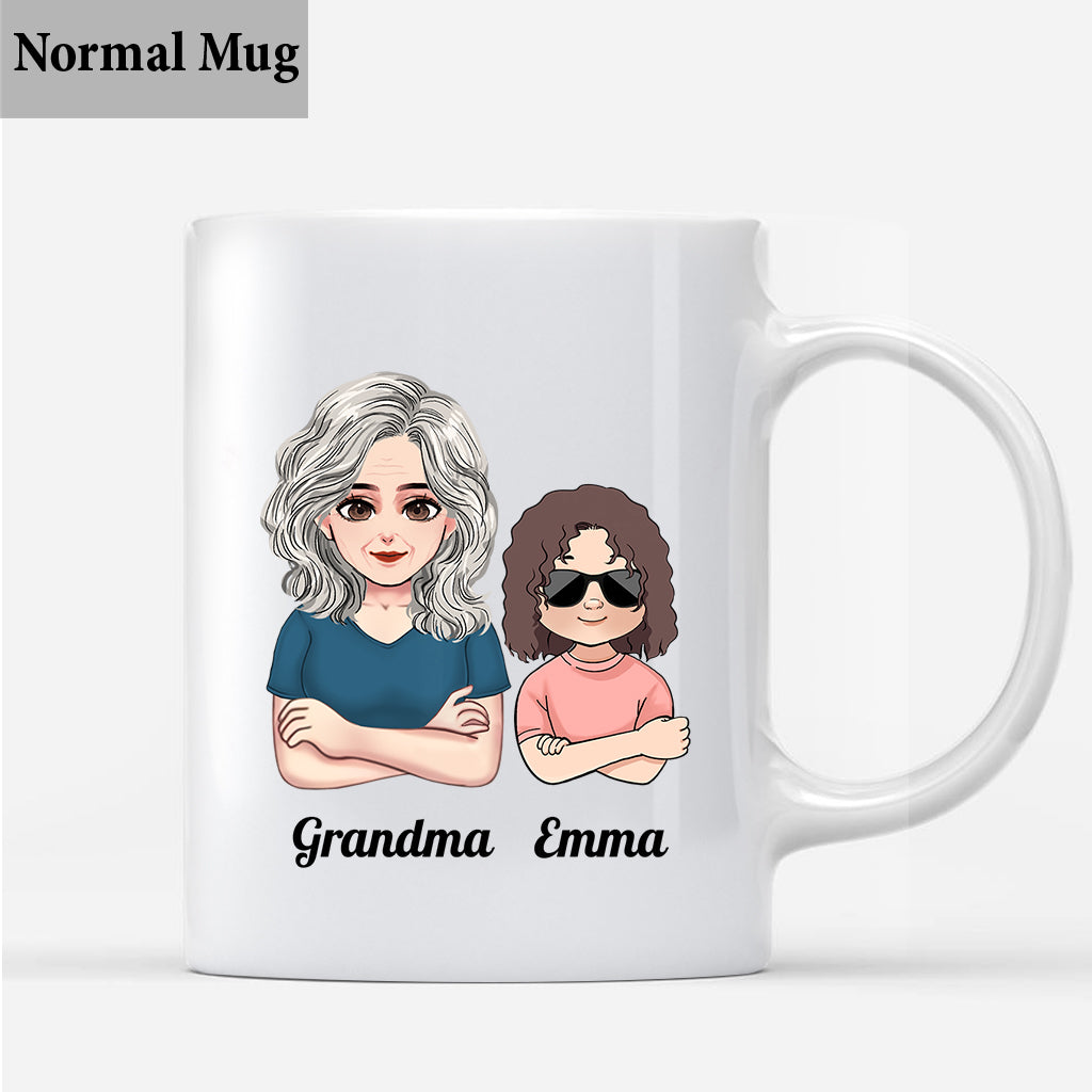 Like Mother Like Daughter Oh Crap - Family gift for aunt, mom, grandma - Personalized Mug