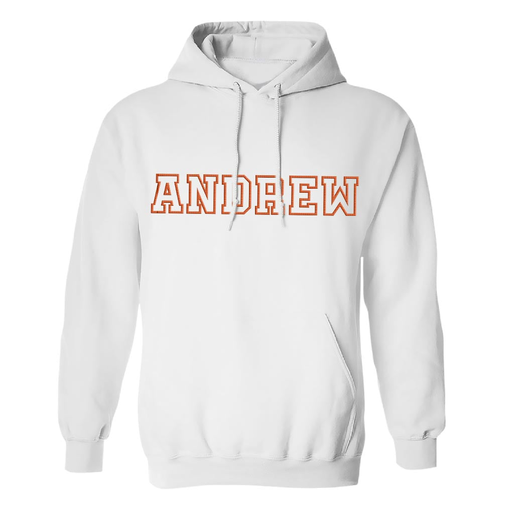 Personalisierter Hoodie mit Stickerei für Ihren Sohn – individueller Name