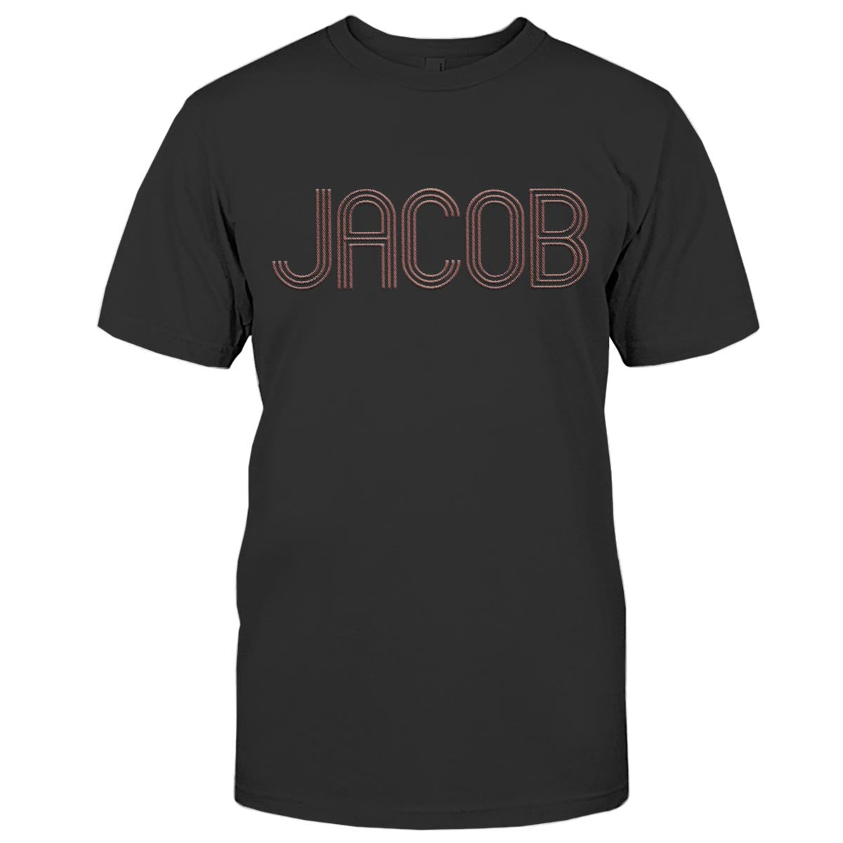 T-shirt brodé personnalisé avec nom - Beau-père
