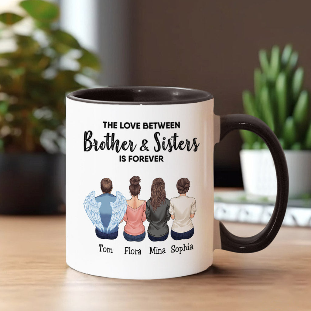 Family Is Forever - Personalized Family Accent Mug