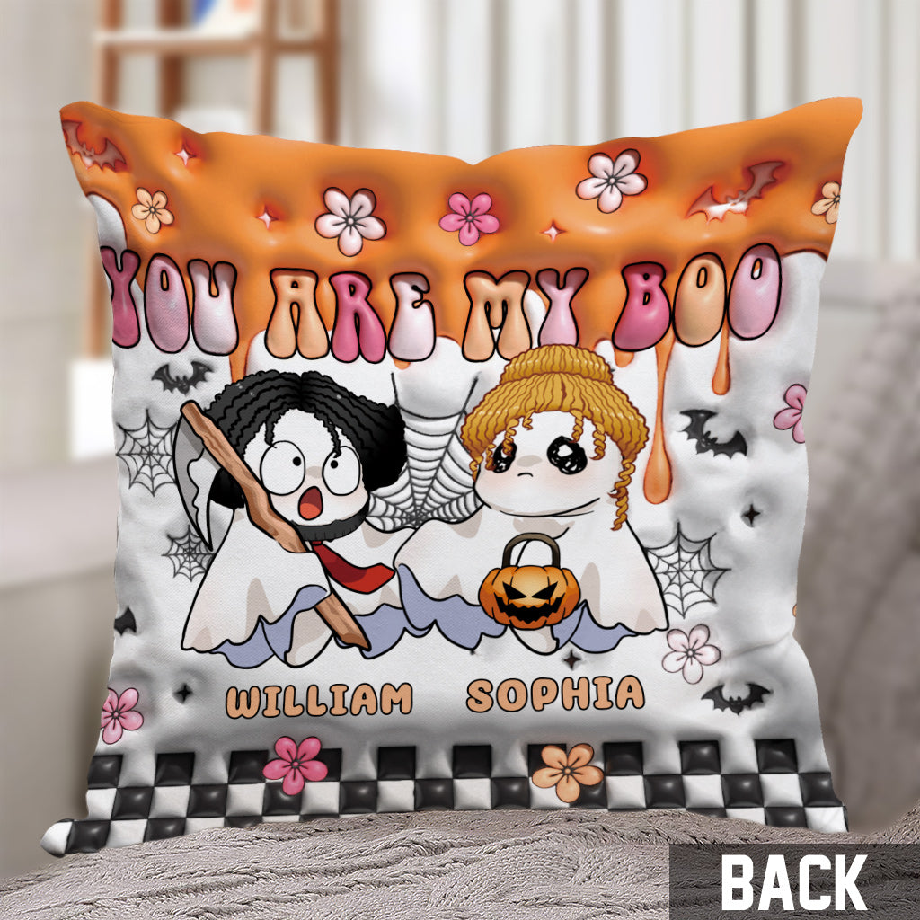 You Are My Boo - Personalized Couple Throw Pillow