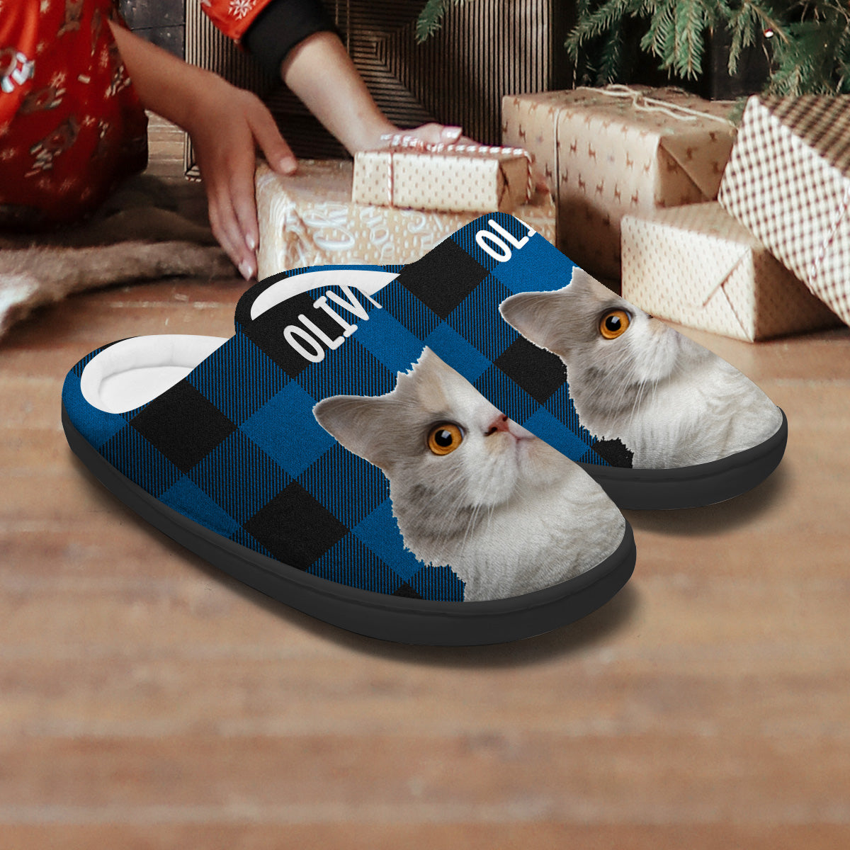 Fur Baby - Personalized Cat Slippers