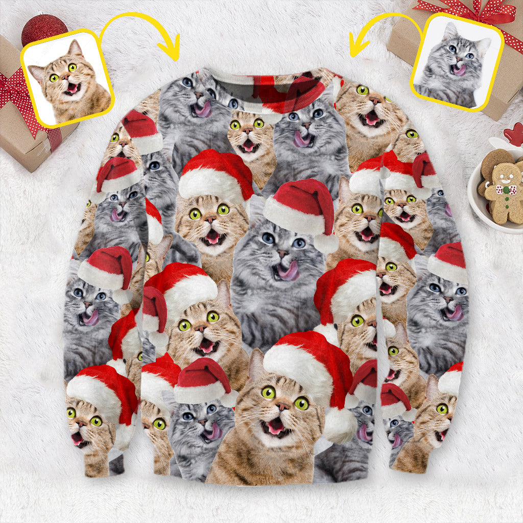 Joyeux Noël - Cadeau pour les amoureux des chiens - Pull moche personnalisé