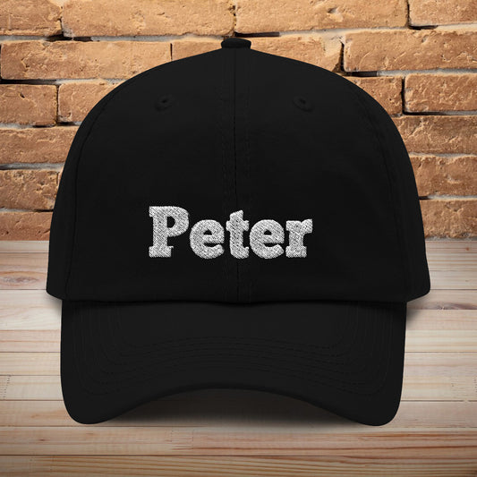 Custom Name - Personalized Son Embroidered Classic Cap