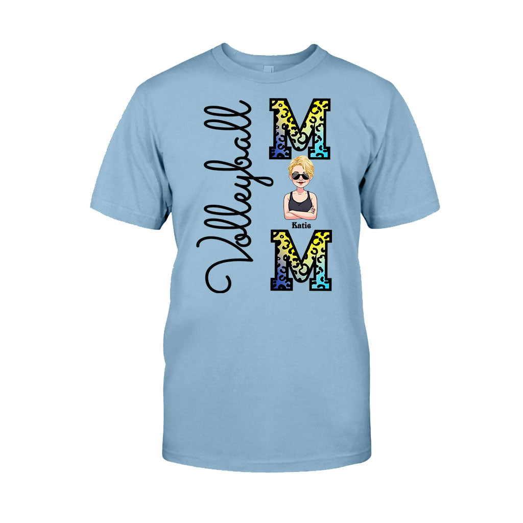 Volleyball Mom - Personalized Volleyball T-shirt and Hoodie