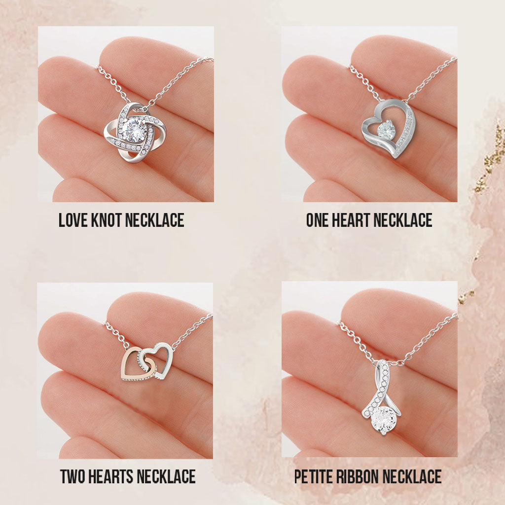 To My Amazing Mom For All The Times - Personalized Mother’s Day Mother Necklace