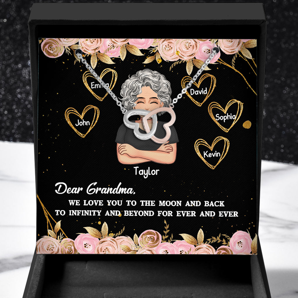 Dear Grandma - Personalized Mother's day Grandma Necklace